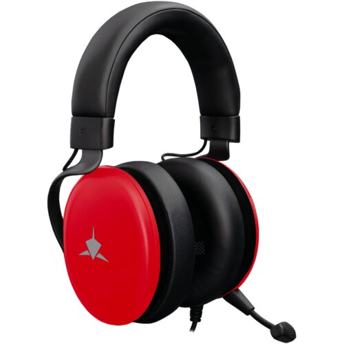 WHITESHARK Elephant GH-2540 gaming slu&amp;scaron;alice s mikrofonom, crvene Slike
