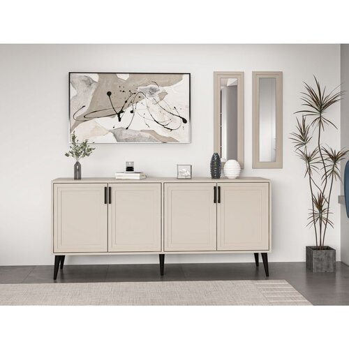 Hanah home komoda prime mirror - sandstone sandstone console Cene