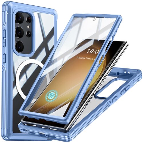 INF Magnetna torbica za mobilni telefon Samsung A55 Blue, (21257345) Cene