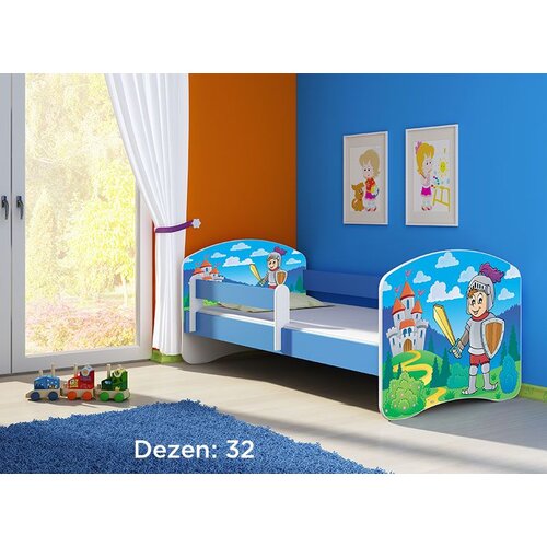 ACMA dečiji krevet ii 160x80 + dušek 6 cm BLUE32 Cene