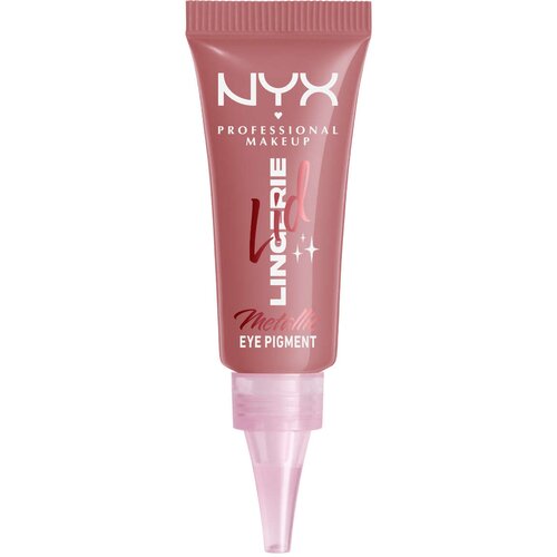 NYX Professional Makeup Lid Lingerie kremasto senčila za oči odtenek Risky Rosé 6 ml Cene