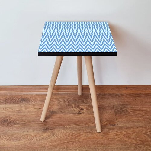 Hanah home klub sto Shp220, 35x42x35 cm, Plavi Cene
