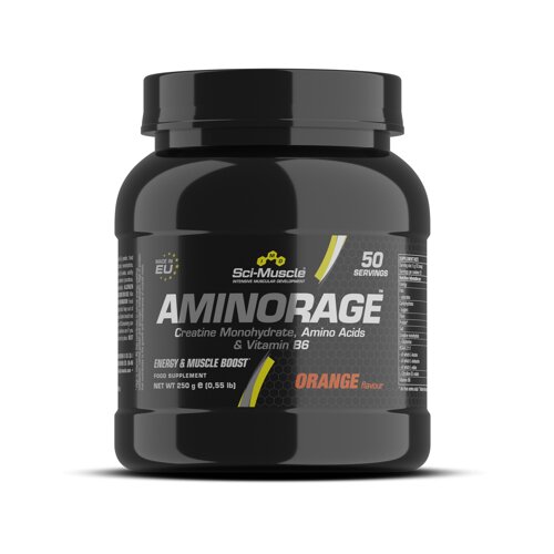 SCI-MUSCLE Aminorage, 250 g - Orange, (20500335) Slike