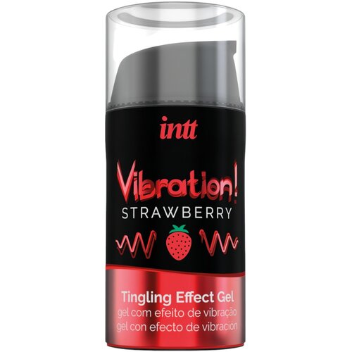 Intt Stimulacijski gel Vibration! Strawberry, 15 ml Cijene