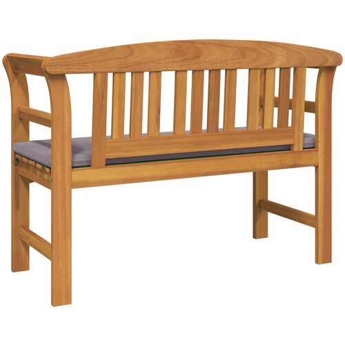  Klupa s ružama Prirodna 114 x 46 x 82,5 cm Čvrsto drvo akacije Slike