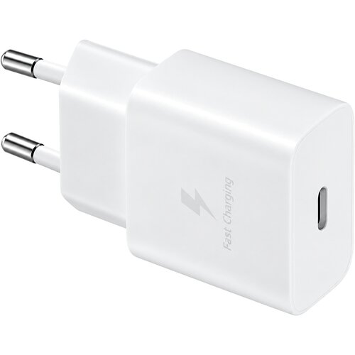 Samsung stenski polnilec z enim USB-C vhodom 15W bele barve EP-T1510EWE (OEM pakiranje) Slike