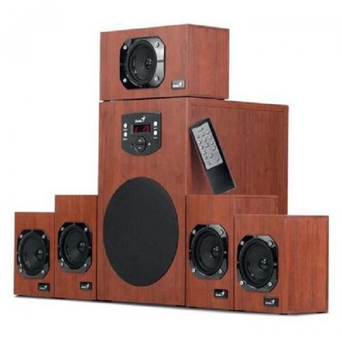 Genius SW-HF5.1 4600 II zvučnici 5.1 125W RMS drveni sa daljinskim Cene