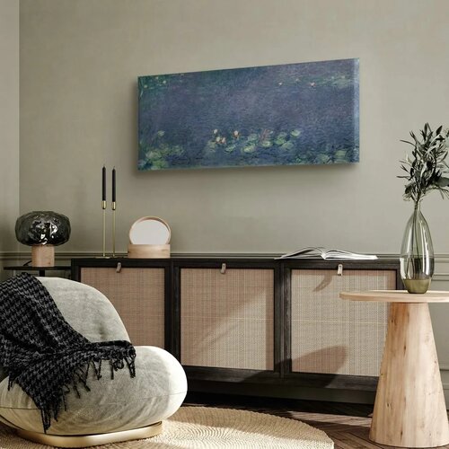  Slika - Claude Monet &amp;ndash; Water Lilies (Water Lilies) III 100x40 Akustična Slike