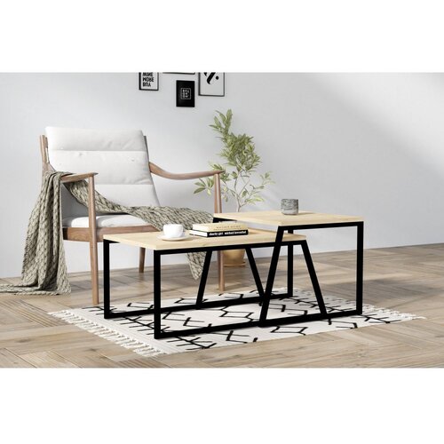 Woody Fashion Sto za dnevnu sobu Boyce Oak Cene