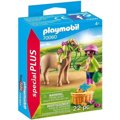 Playmobil 70060 figura devojka sa ponijem 21977 Cene