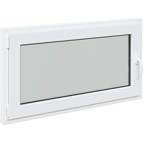  Prozor za podrum RISOR Bijeli 110 x 60 cm PVC i staklo - Bijeli 110 x 60 cm (trostruki sloj) Nagibanje i okretanje lijevo Slike