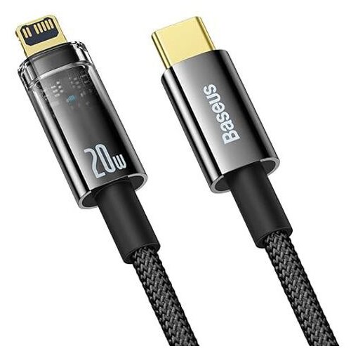 Baseus Kabel USB-C na Lightning, 20W, Woven, 200cm, PD, Black, CATS000101, (6932172605681) Cijene
