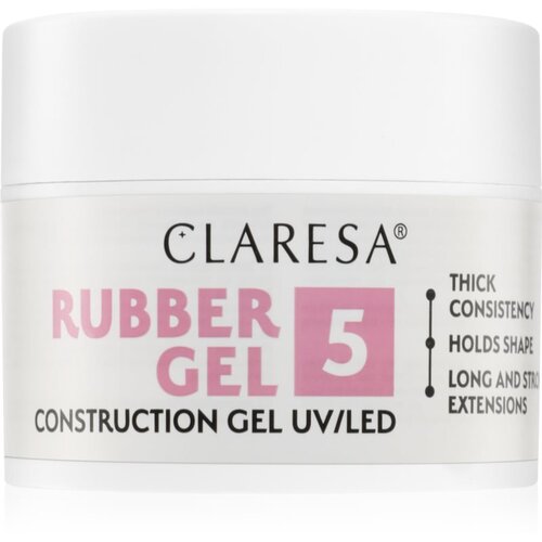 Claresa Rubber Gel Construction Gel UV/LED gel lak za podaljševanje nohtov odtenek 05 45 g Cene