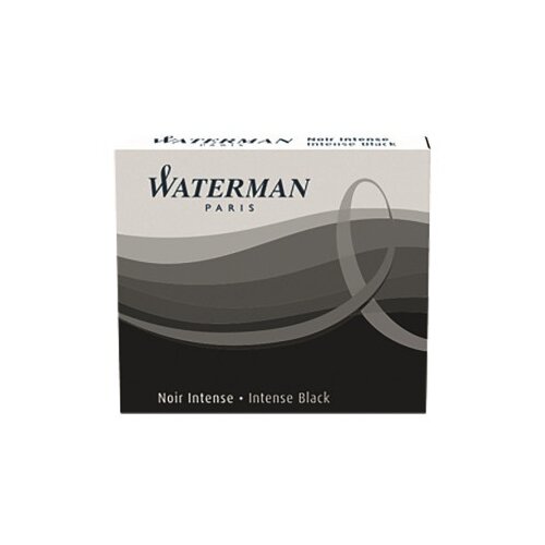 Waterman Bombice Waterman KRATKE, 6/1- ČRNE Cene