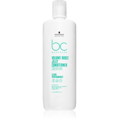 Schwarzkopf bc bonacure volume boost jelly conditioner creatine regenerator za volumen za tanku kosu 1000 ml za žene Slike