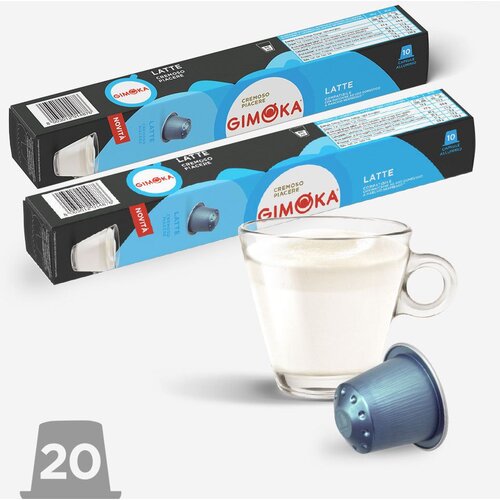 GIMOKA kapsule za kafu nespresso in alluminio latte X10 al/t 10 kom Cene