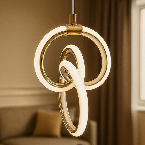 Toolight Viseća LED lampa LHJ092-1CP Gold Slike