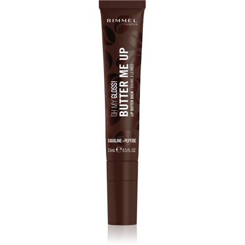 Rimmel London Oh My Gloss! Butter Me Up hidratantni balzam za usne nijansa 012 Espresso Mocktini 15 ml Slike