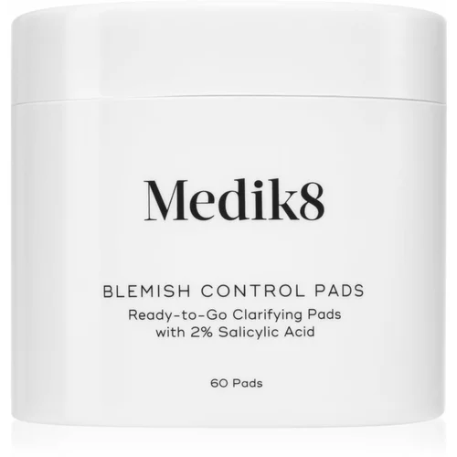 Medik8 Blemish Control Pads eksfoliacijske čistilne blazinice 60 kos