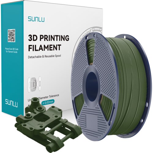 SUNLU abs maslinasto zeleni, 1.75 mm / 1000 g Slike