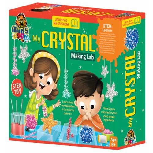 Moja Laboratorija Za Pravljenje Kristala - Eksperiment Set 13066 Cene