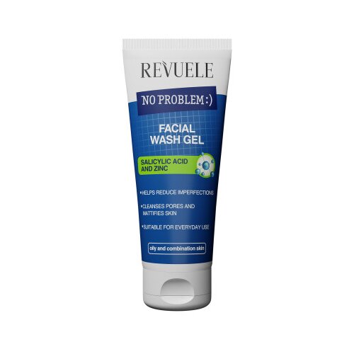 Revuele gel za čiščenje obraza - No Problem Facial Wash Gel - Salicylic Acid And Zinc Cene
