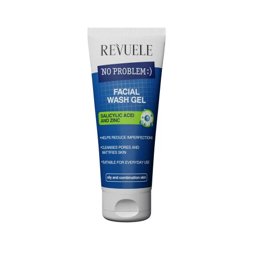 Revuele gel za čiščenje obraza - No Problem Facial Wash Gel - Salicylic Acid And Zinc