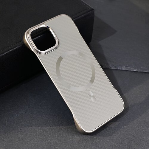  Torbica Magsafe Carbon za iPhone 13 6.1 siva Slike