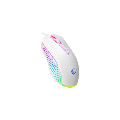  Mi&scaron; gaming RAMPAGE SMX-G68 SPEAR Full RGB 7200DPI White 7D Macro Gaming Mouse Cijene