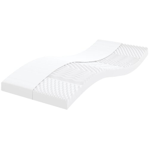 vidaXL Vzmetnica iz pene bela 80x220 cm 7-conska trdota 20 ILD Cene