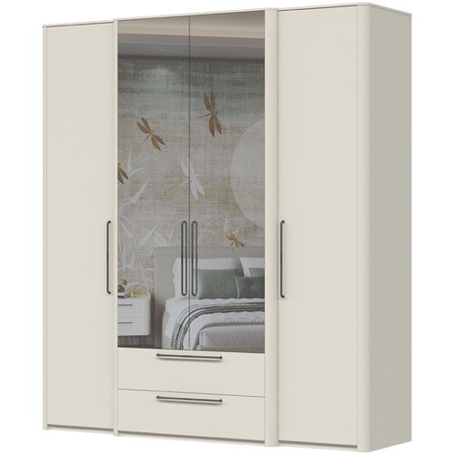 Jela Jagodina Plakar P42-2OG/AI Air, 187x225x61 cm, Beli Slike