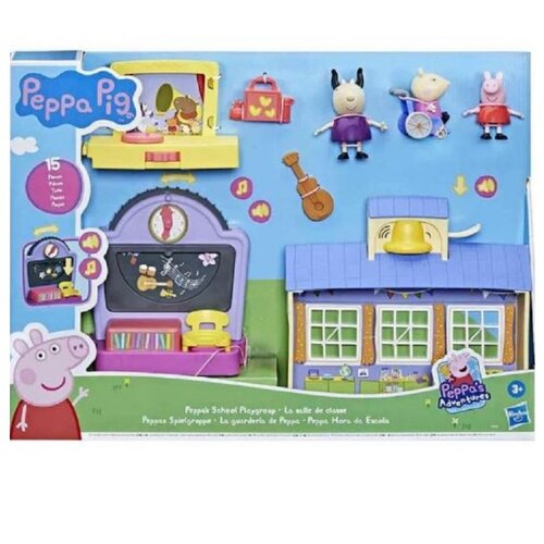  Peppa pig school group playset Cene