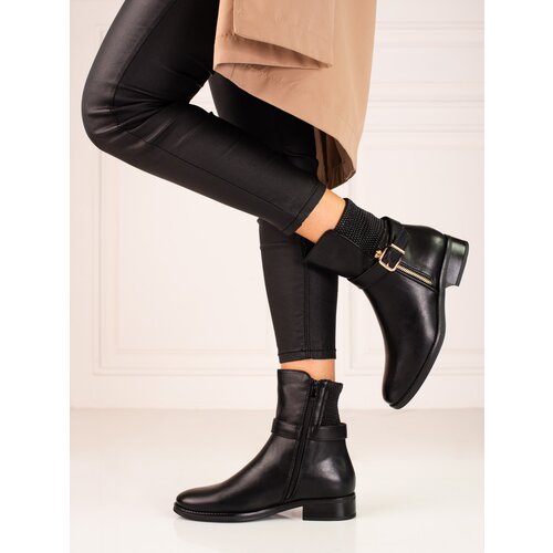 SHELOVET Women's flat-heeled ankle boots Slike