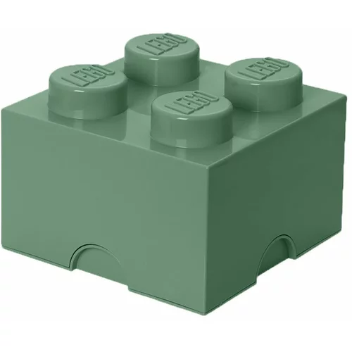 Lego Zelena kvadratna škatla za shranjevanje LEGO®