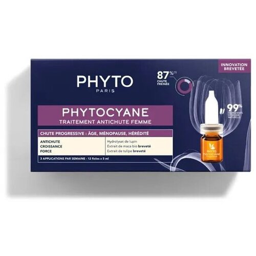 Phyto cyane tretman protiv reaktivnog ispadanja kose 12x5ml Slike