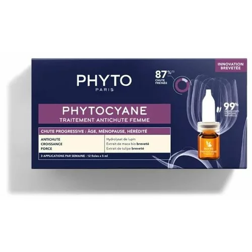 Phyto cyane tretman protiv reaktivnog ispadanja kose 12x5ml