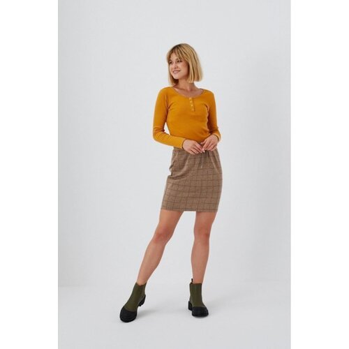 Moodo Pencil skirt with a check pattern Cene