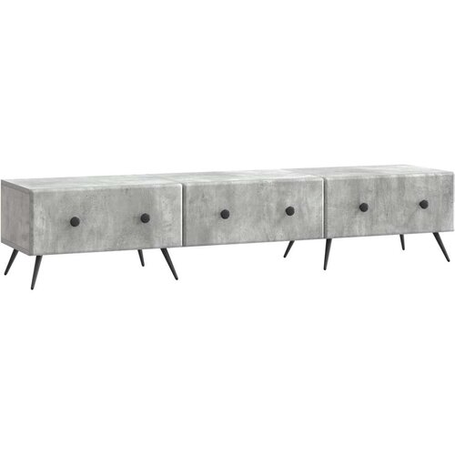 TV ormar Betonska siva 147 x 34 5 x 30 cm Konstruirano drvo Cene
