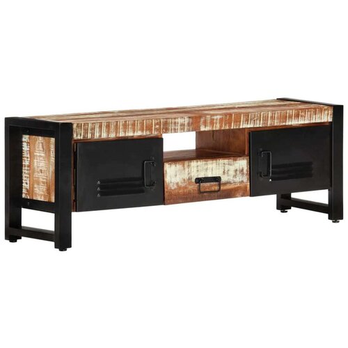 TV ormarić 120 x 30 x 40 cm od masivnog obnovljenog drva Cijene