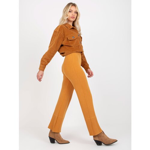 COCO ANGELO Pants-VI-SP-20284.08P-dark yellow Slike