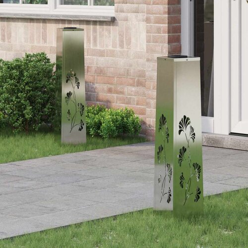  Solarna LED svjetlost za stazu 2 pcs Galvanizirano Cene