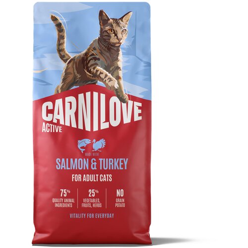 Carnilove Active Cat losos i puretina - 2 x 6 kg Cijene