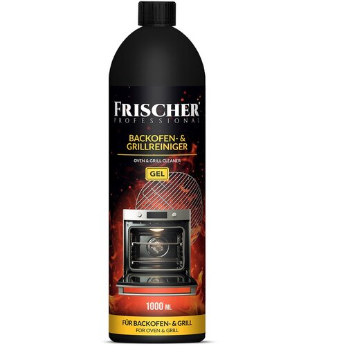 FRISCHER oven, grill and burner cleaning gel 1l Slike