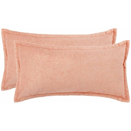  Presvlaka za jastuk 2 pcs HOUTEN Ružičasta 40 x 80 cm Boucl&amp;eacute; Slike