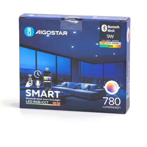 Aigostar LED RGBW kupatilsko ugradno plafonsko svetlo LED/9W/230V 2700-6500K IP44 Slike