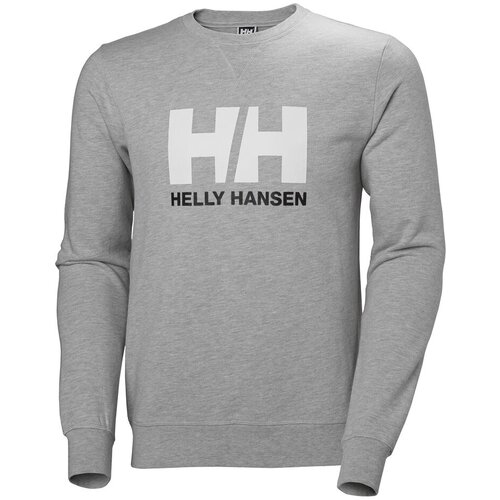 Helly Hansen Mu&amp;scaron;ki duks LOGO CREW Sweat, Sivi Slike
