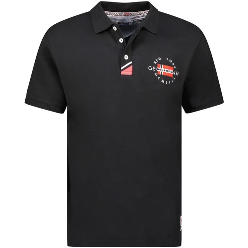 Geographical Norway Polo majice kratki rokavi SY1358HGN-Black Črna