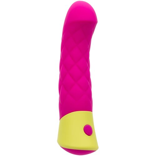 California Exotics Rave Quilted G Vibrator Pink Slike