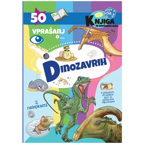 Mladinska Knjiga 50 vprašanj o dinozavrih