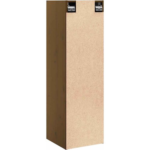  Zidni ormarići 2 kom boja meda 30x30x100 cm od masivne borovine Slike